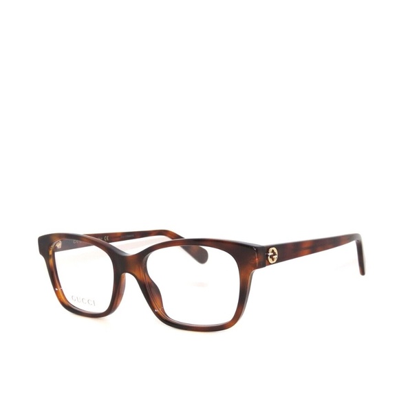 Gucci GG0922O 0922O 006 52 Havana Eyeglasses 0922 - Picture 1 of 5